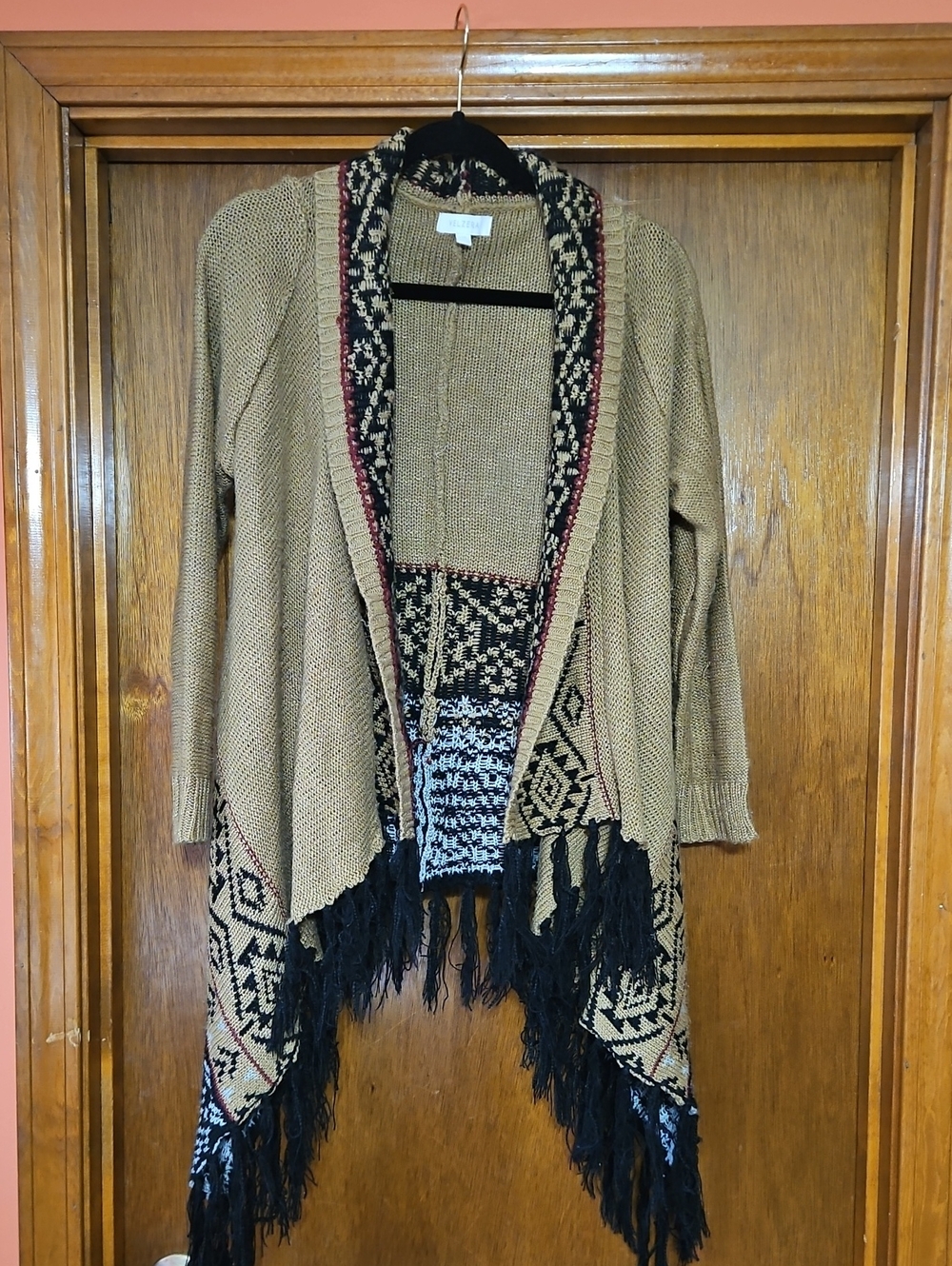 Velzera Boho Knit Sweater Womens L/XL